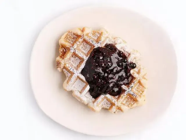 Blueberry Chocolate Waffle
