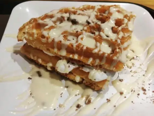 White Chocolate Waffle